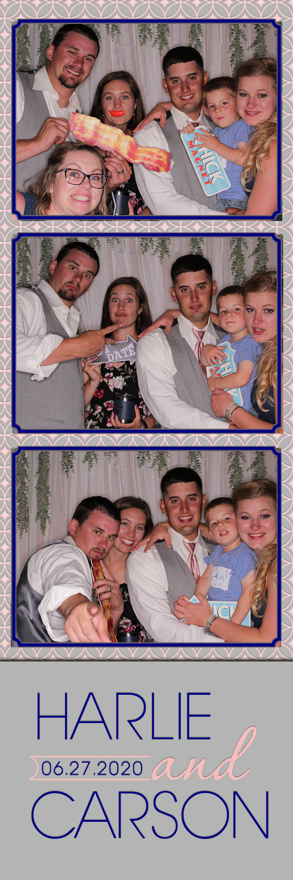 Carson and Harlie's Wedding | View more photos from the event at gallery.photoboothbillings.com/u/PhotoBoothBillings/Carson-and-Harlies-Wedding